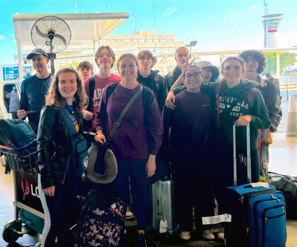 Doane Stuart students traveling